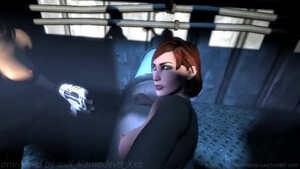 Увлекательный порно мультик во вселенной Mass Effect